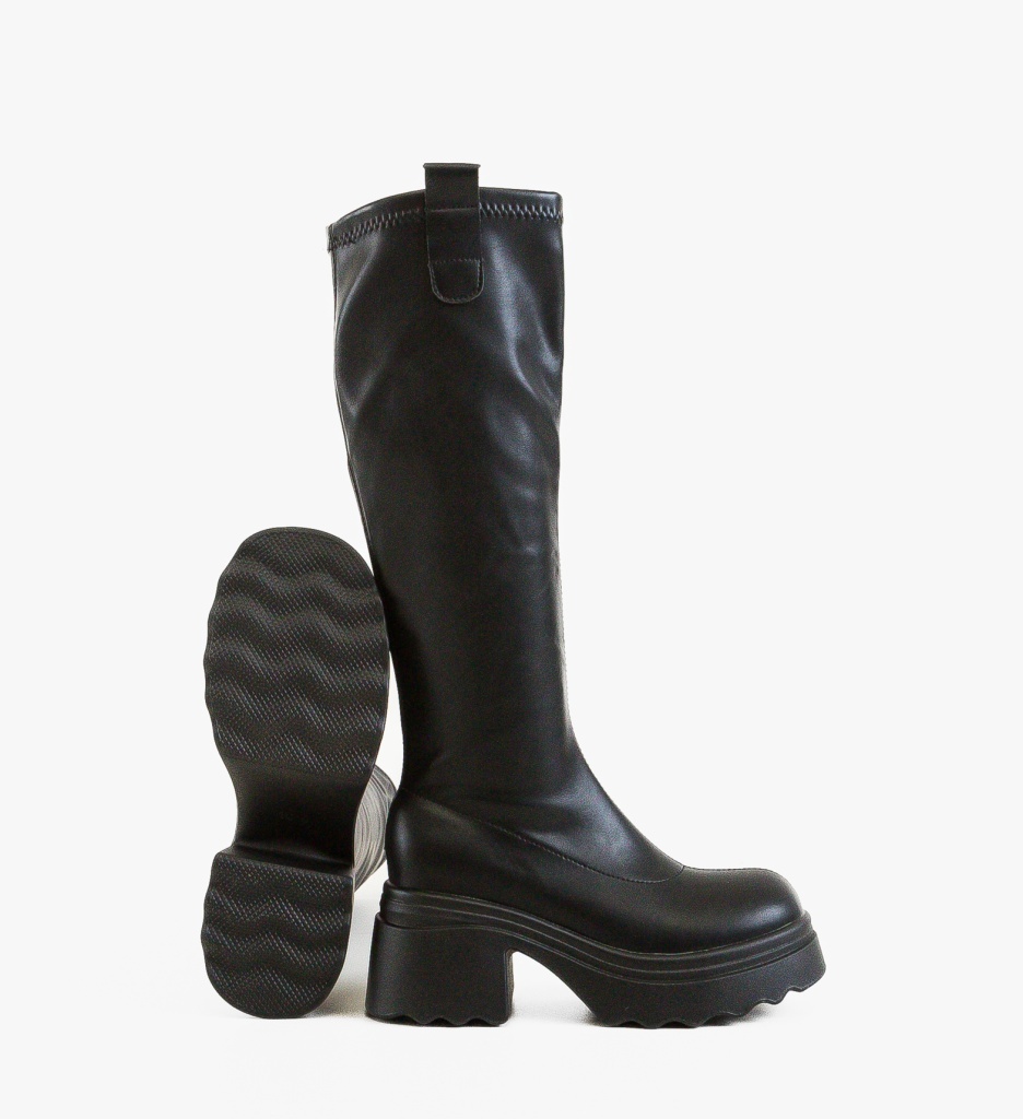 Cizme dama Leman Negre - 2 | YEO