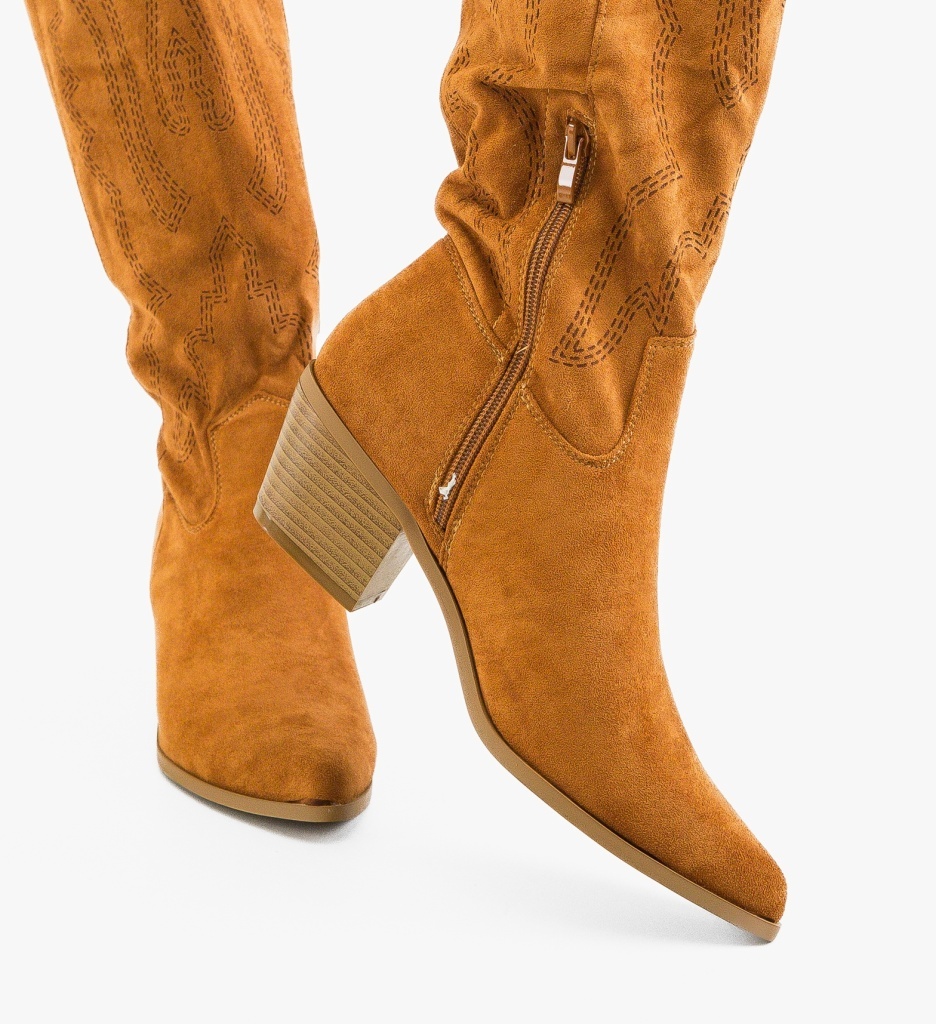 Cizme dama Novograd Camel