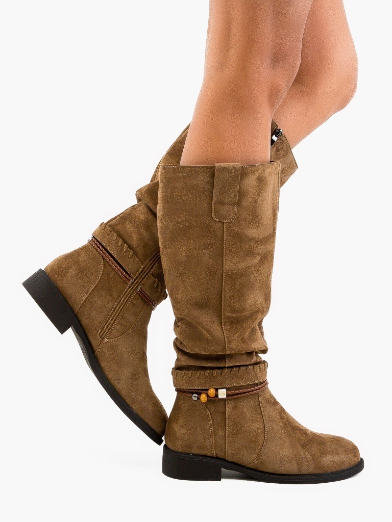 Cizme dama Saul Khaki