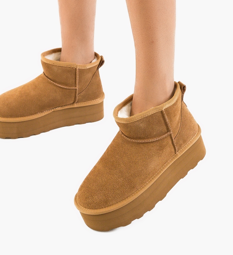 Cizme tip Ug Keston Camel - 1 | YEO