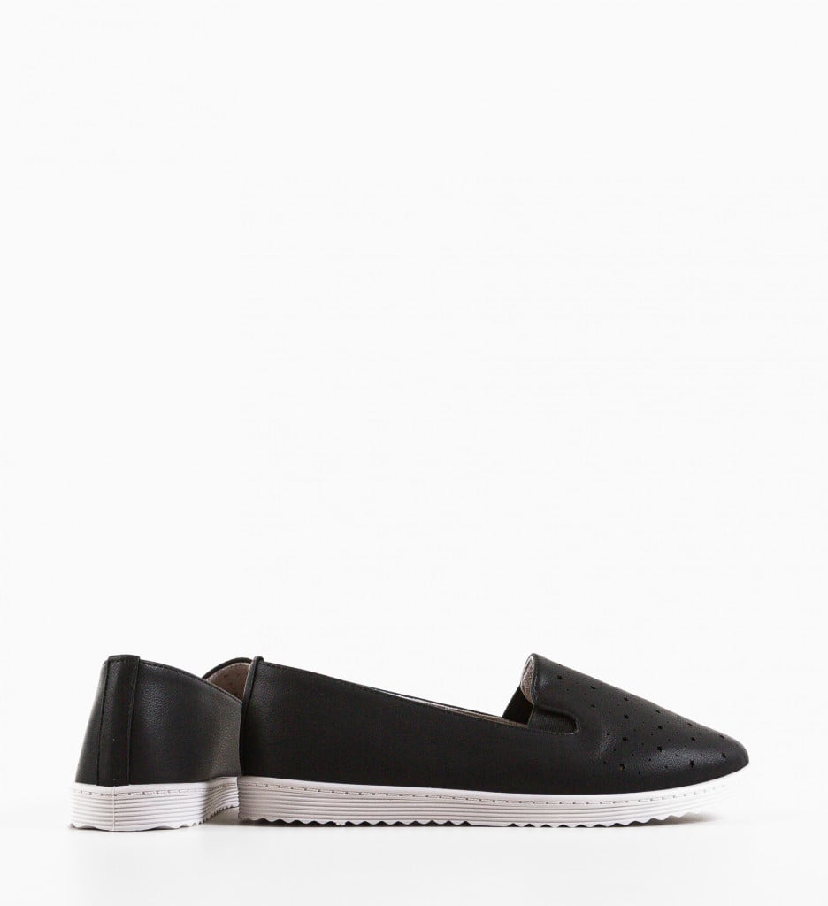 Espadrile Casual Starru Negre - 5 | YEO