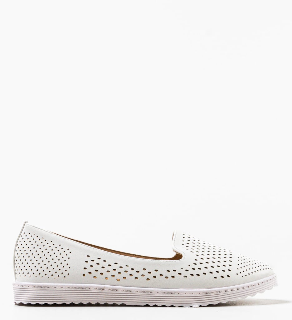 Espadrile Casual Zafir Albe - 3 | YEO