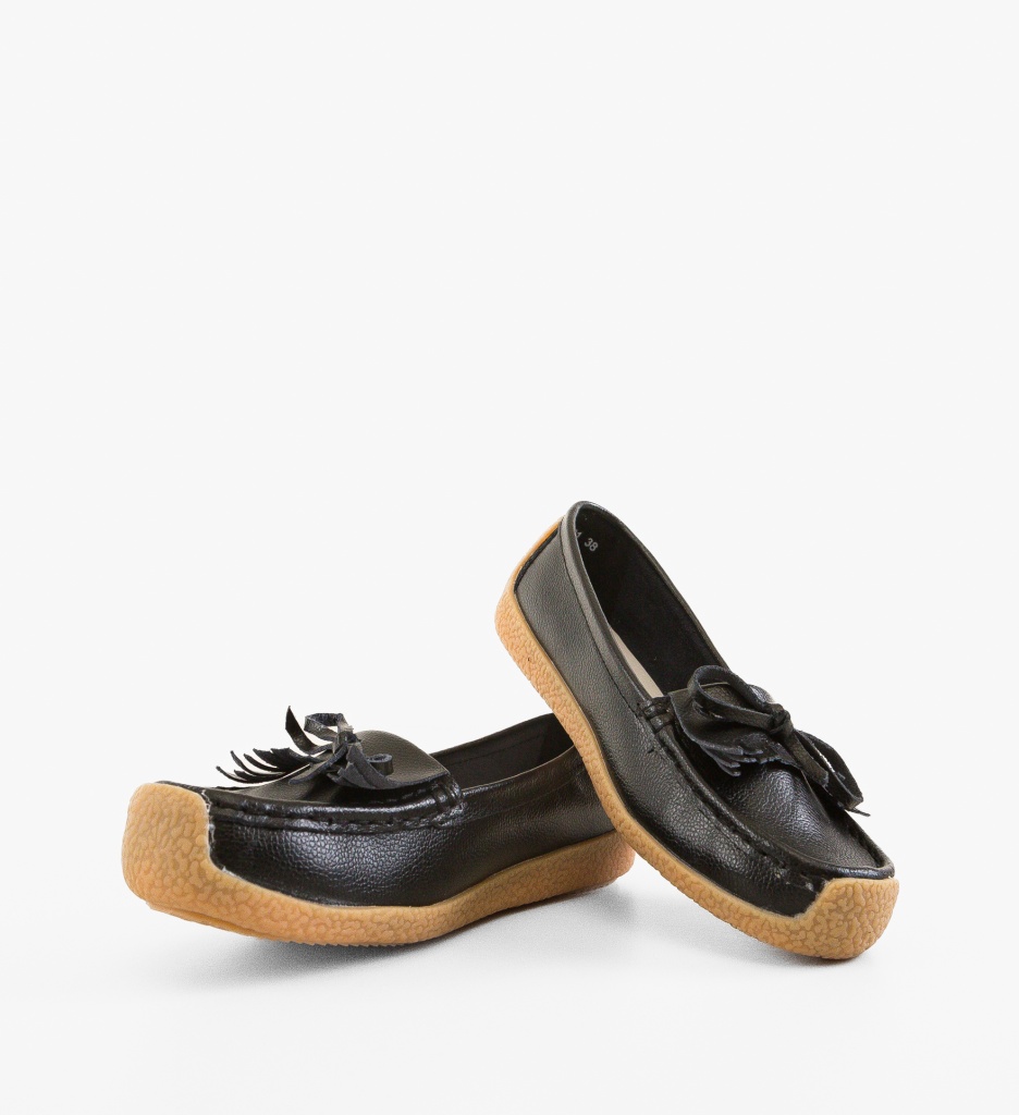 Espadrile dama Fevas Negre - 4 | YEO