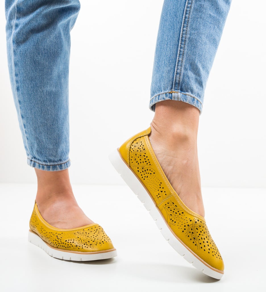 Espadrile Regan Galbene - 2 | YEO