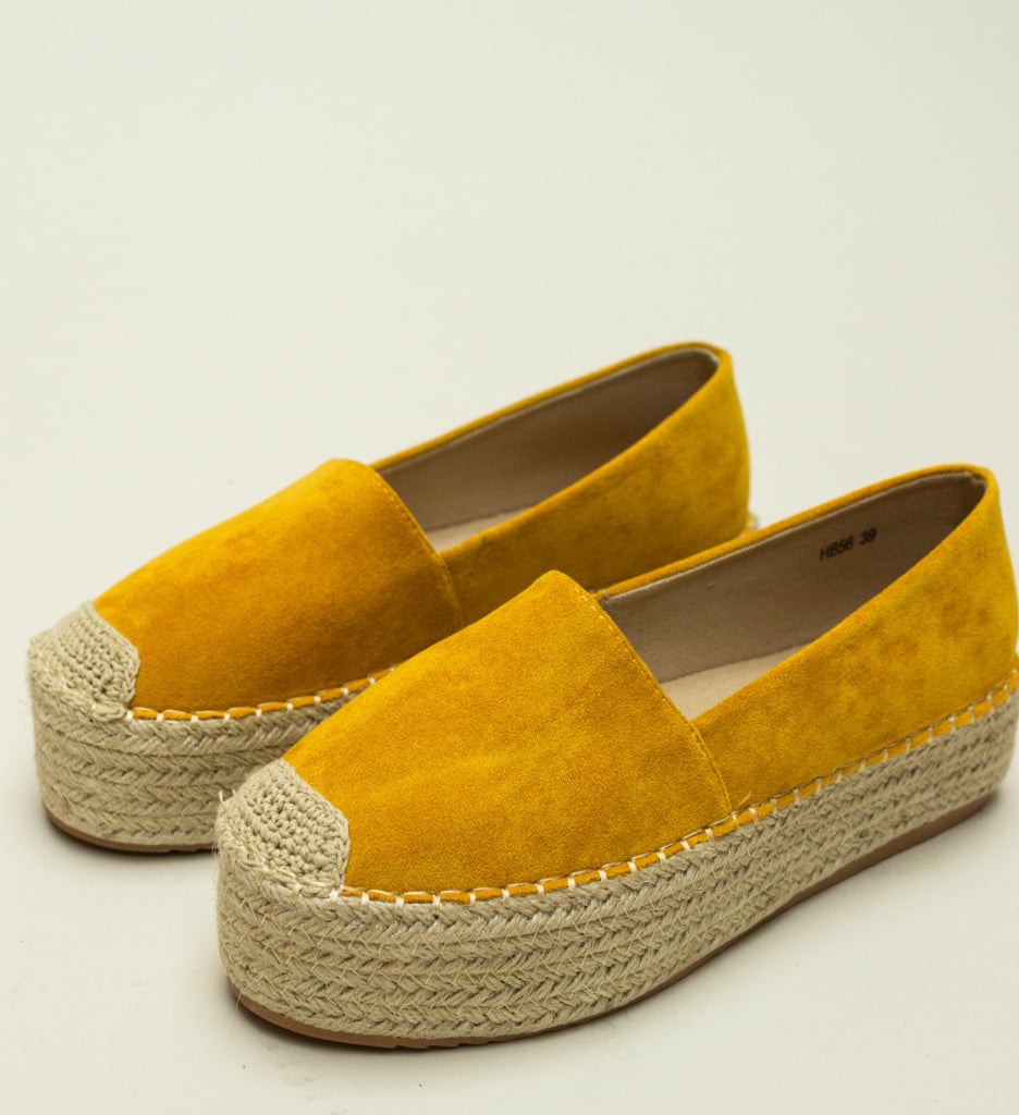 Espadrile Salinas Galbene - 5 | YEO