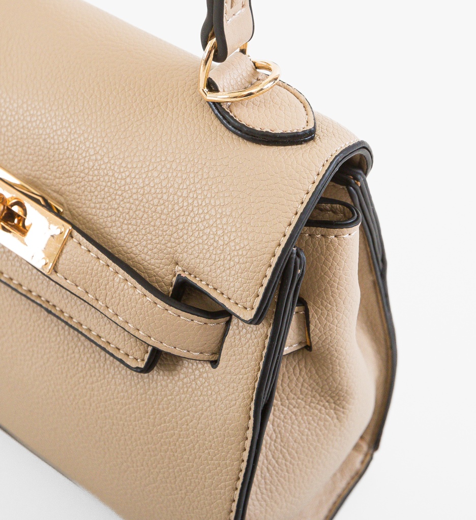 Geanta de mana Hyny Khaki - 5 | YEO