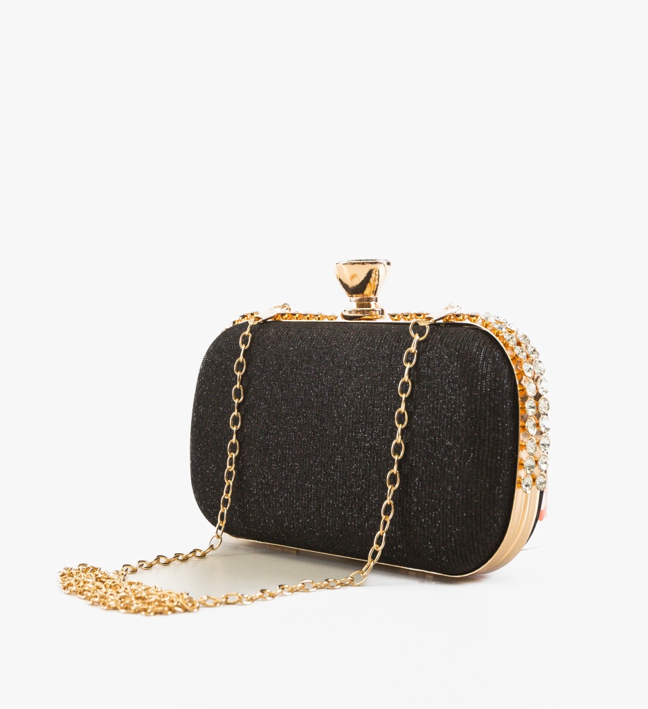 Geanta plic Ruby Neagra - 2 | YEO