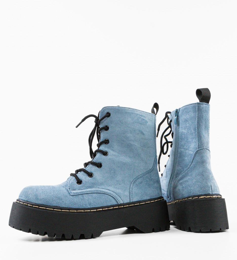 Poze Ghete dama Hazel Albastre DePurtat