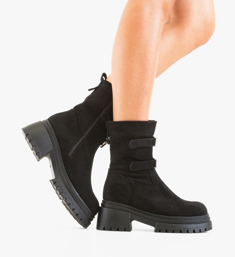 Ghete dama Ktavia Negre - 2 | YEO