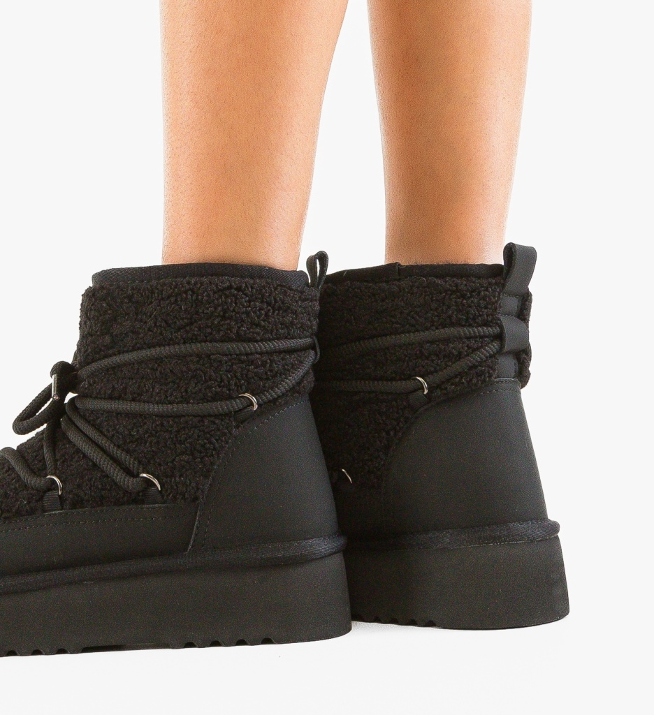 Ghete dama Lisano Negre - 1 | YEO