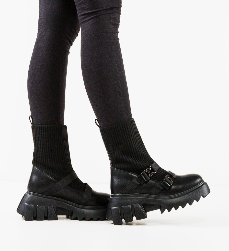 Ghete dama Moran Negre - 2 | YEO