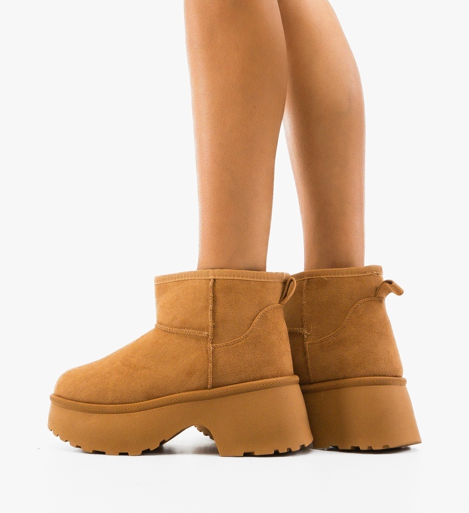 Ghete dama Sospa Camel - 2 | YEO
