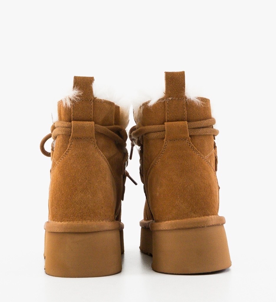 Ghete dama Viema Camel - 4 | YEO