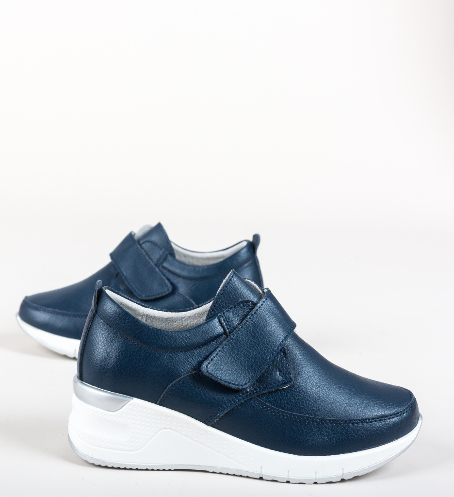 Pantofi Casual Avalos Bleumarin - 4 | YEO