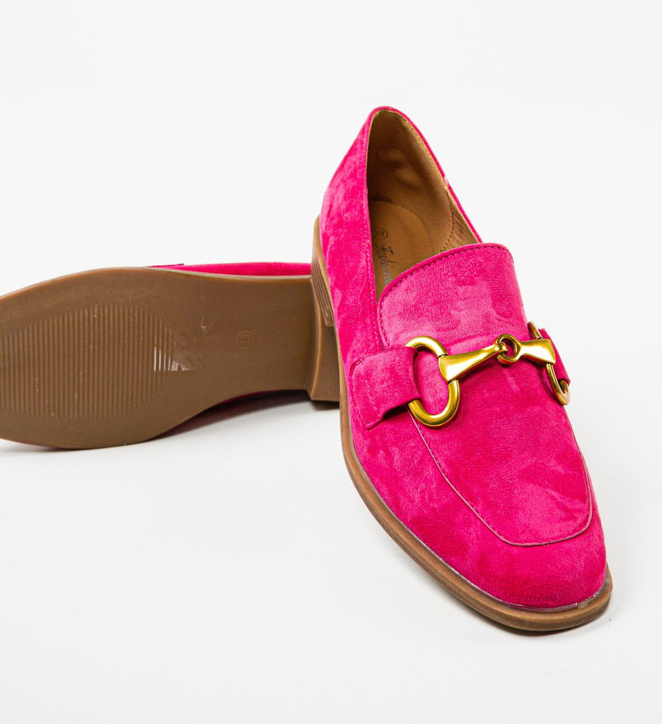 Pantofi Casual dama Cloe Fuchsia - 5 | YEO