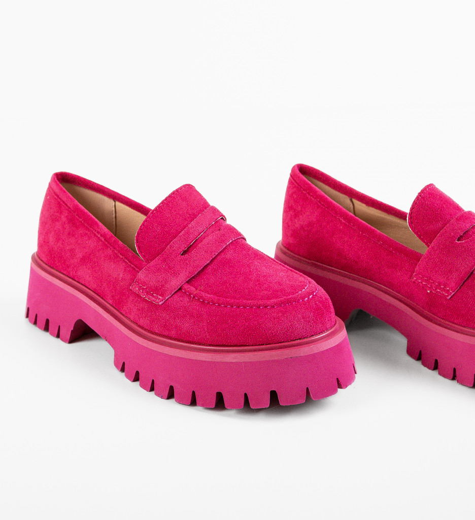 Pantofi Casual dama Stein Fuchsia - 5 | YEO