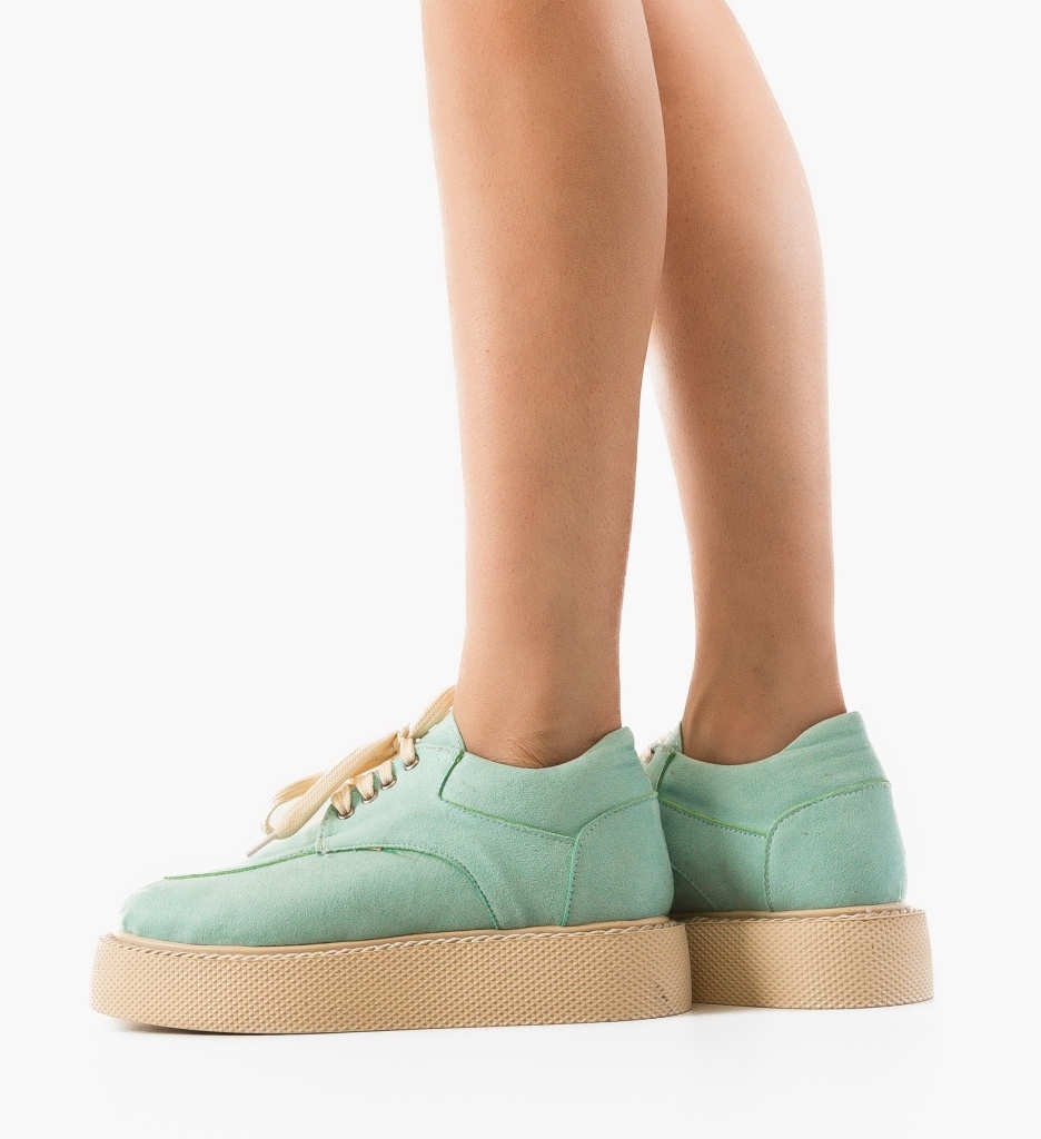 Pantofi Casual Fagen Turcoaz 2