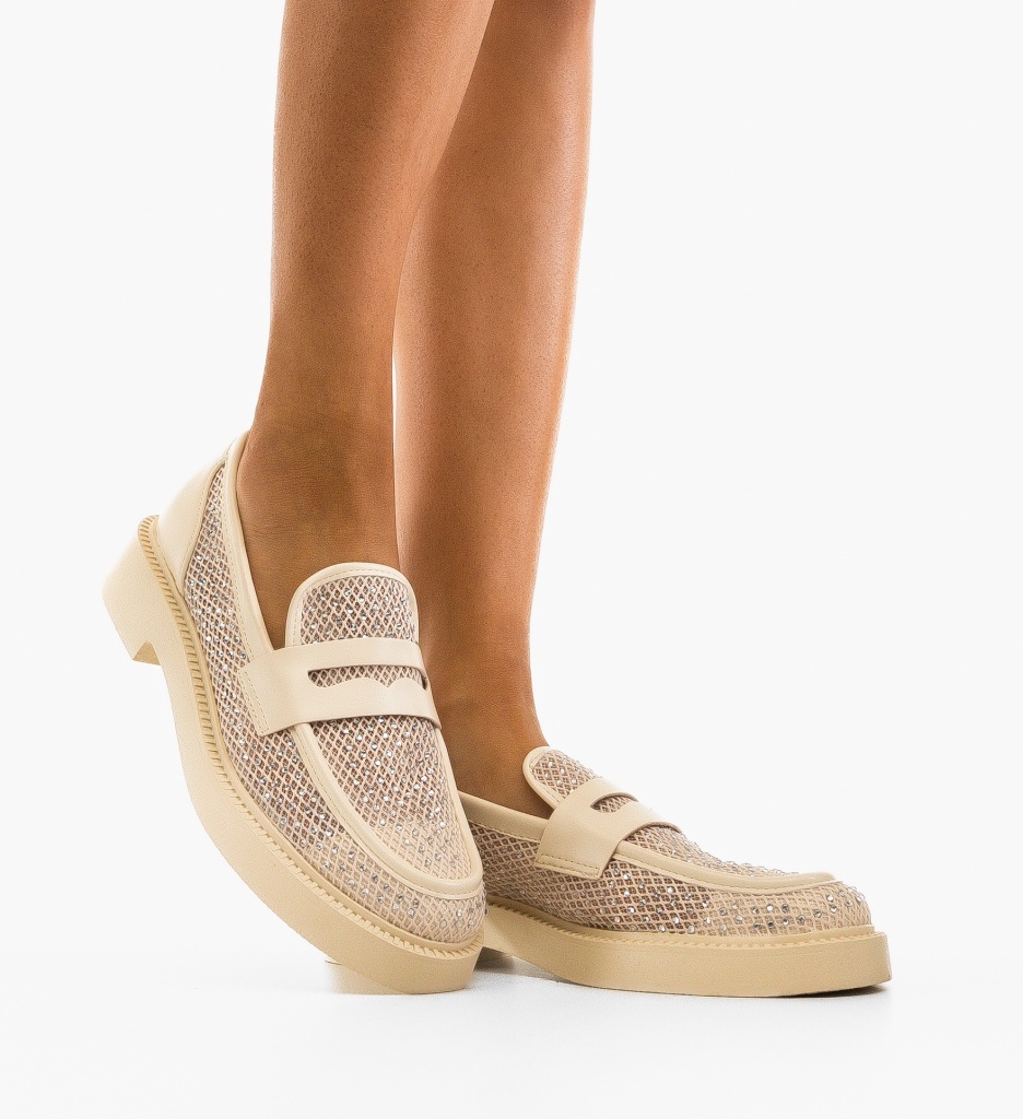 Pantofi casual Hoffm Bej - 2 | YEO