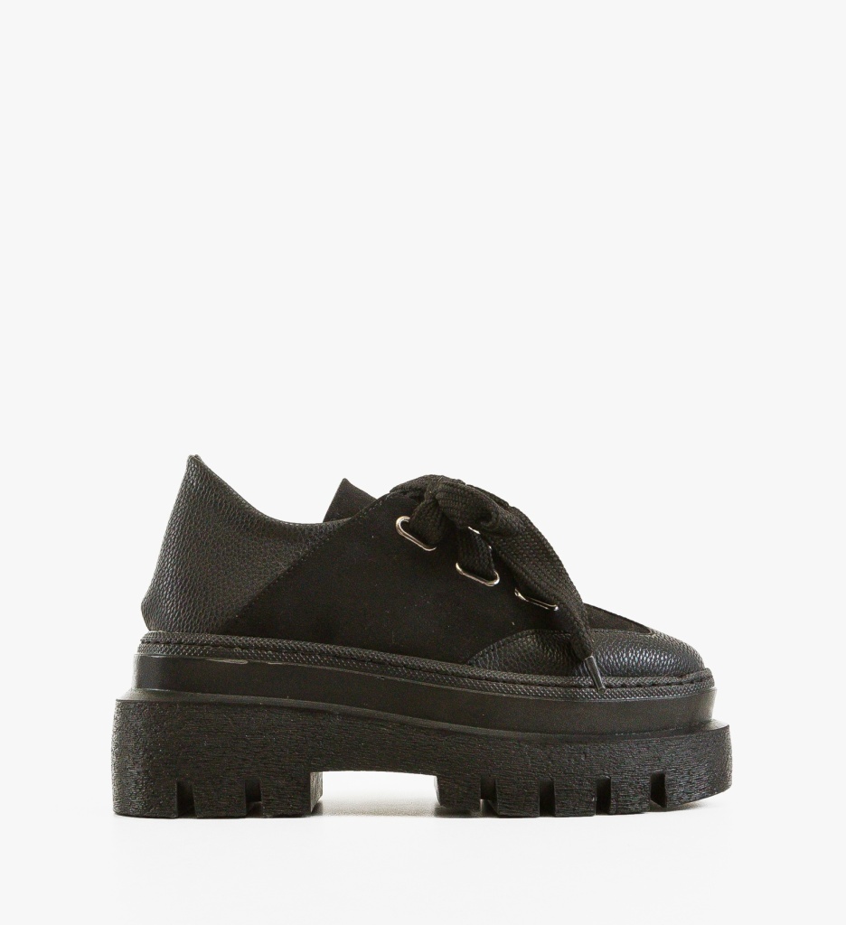 Pantofi Casual Kandre Negri - 5 | YEO