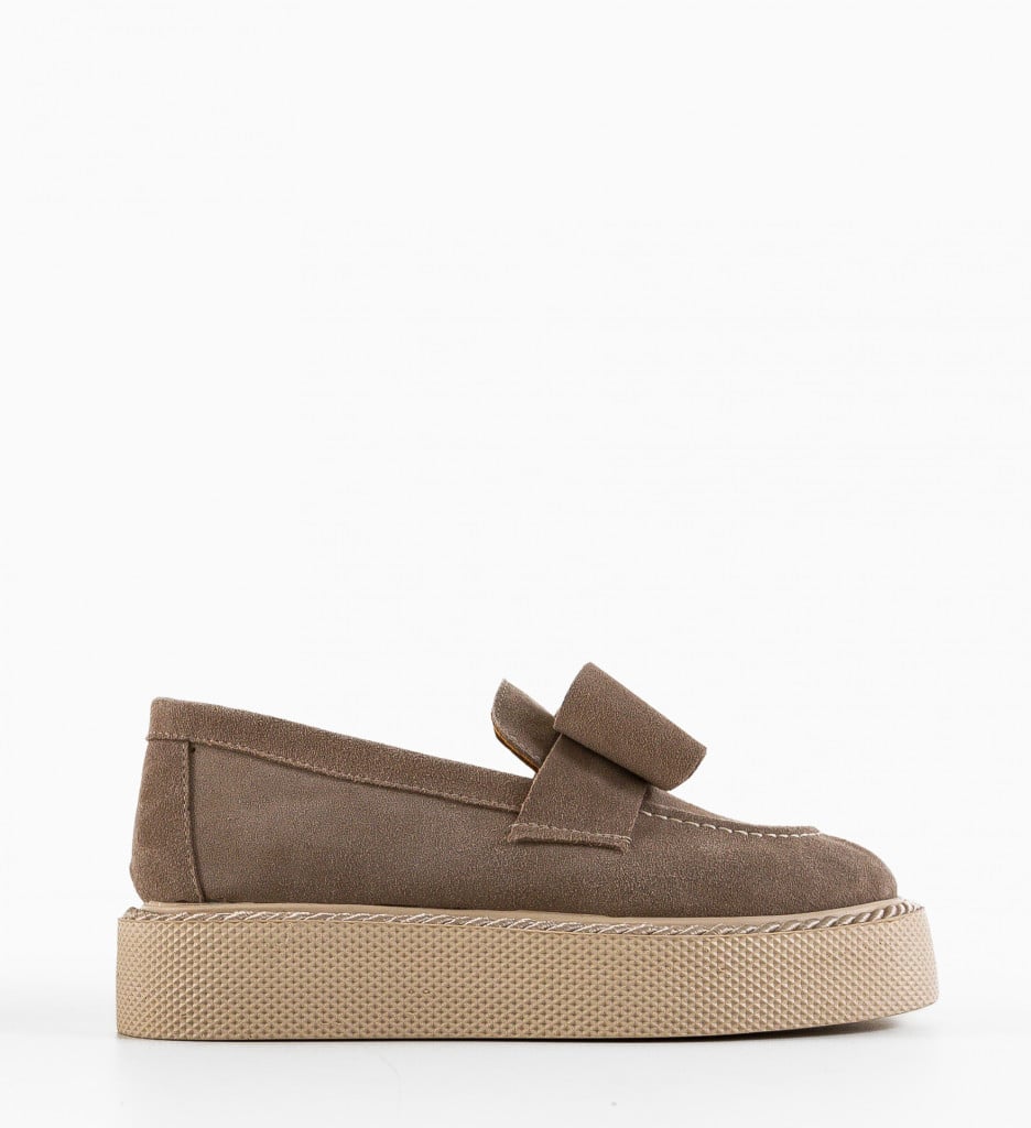 Pantofi Casual Kivu Bej - 5 | YEO