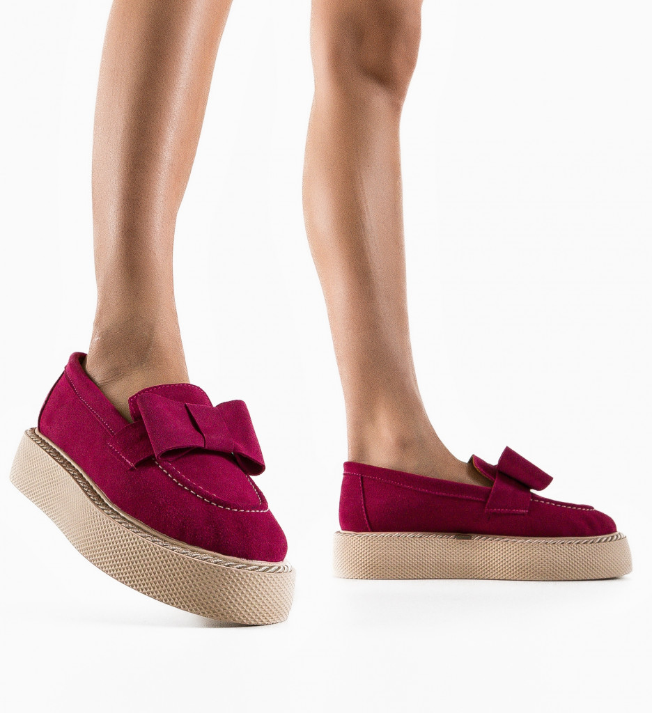 Pantofi Casual Kivu Fuchsia