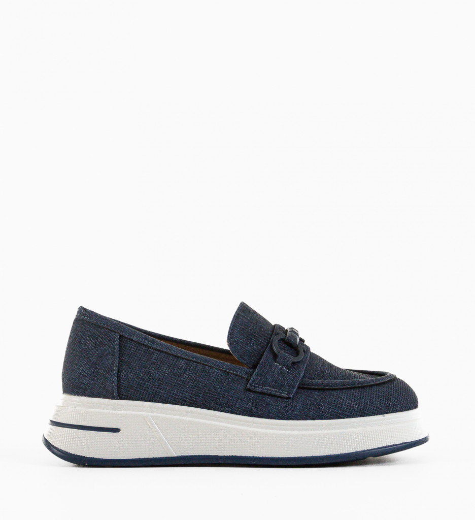 Pantofi Casual Kores Bleumarin - 4 | YEO