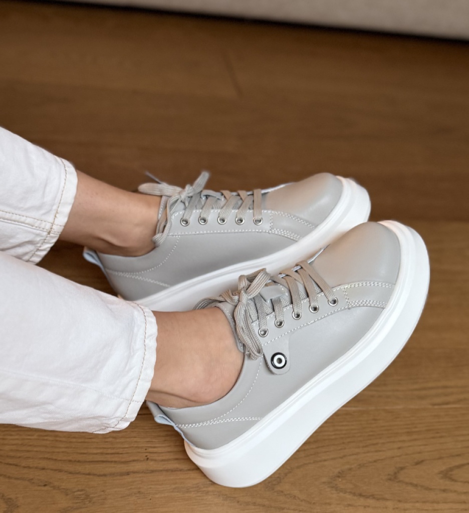 Pantofi Casual Nuandre Gri