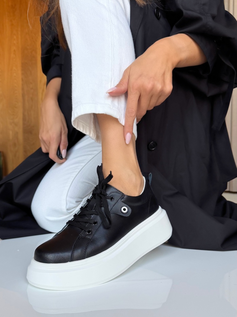Pantofi Casual Nuandre Negri 2