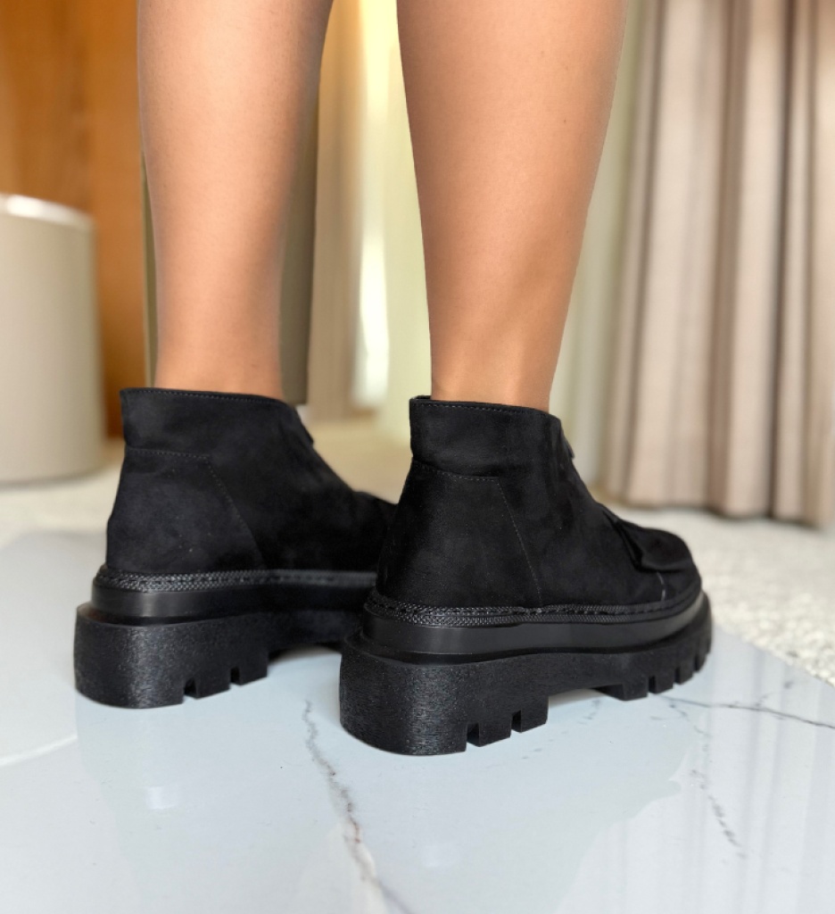 Pantofi Casual Parqua Negri - 1 | YEO