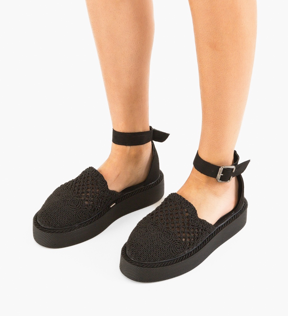 Pantofi Casual Rauros Negri 2 - 3 | YEO