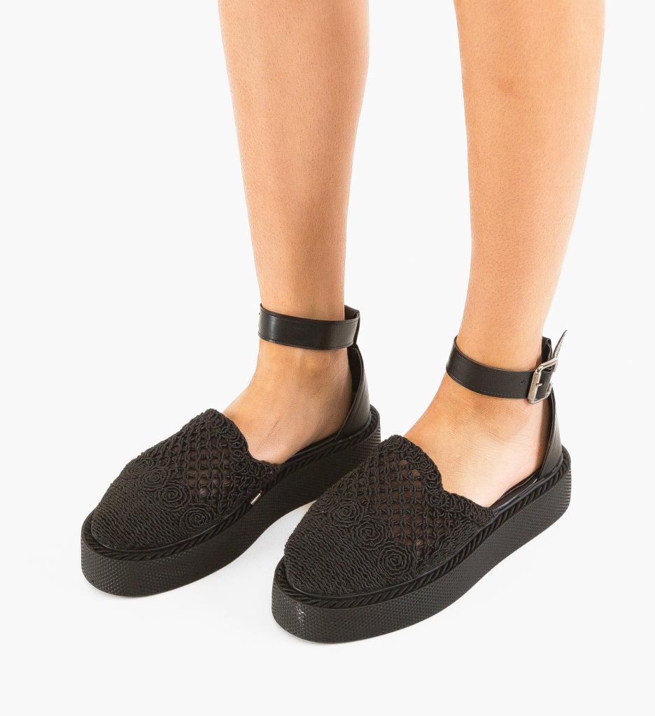 Pantofi Casual Rauros Negri - 1 | YEO