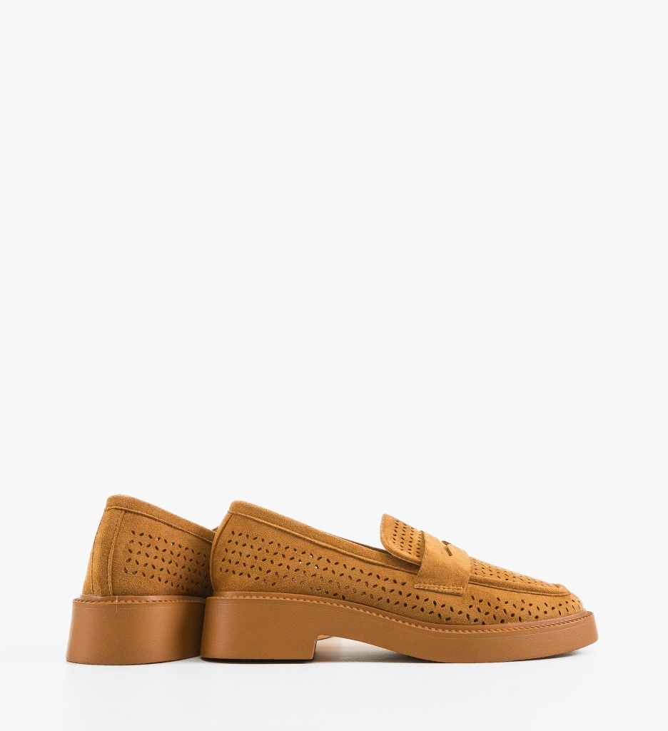 Pantofi Casual Rehid Camel - 2 | YEO