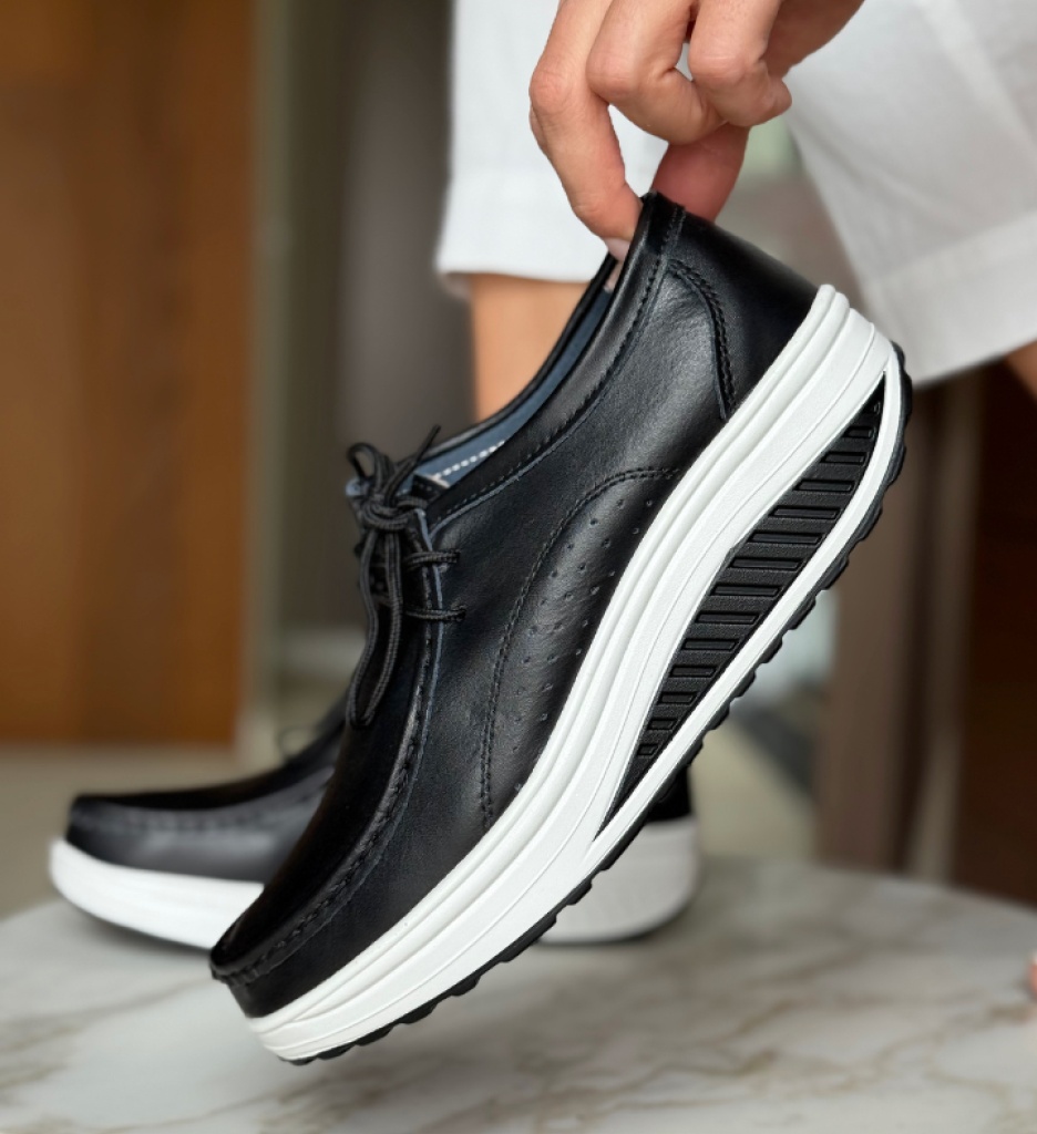Pantofi Casual Roly Negri - 2 | YEO