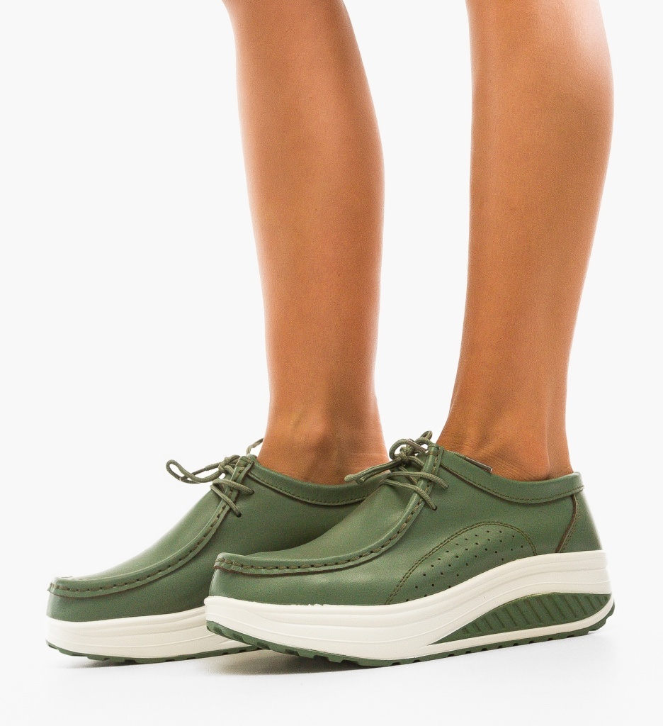 Pantofi Casual Roly Verzi
