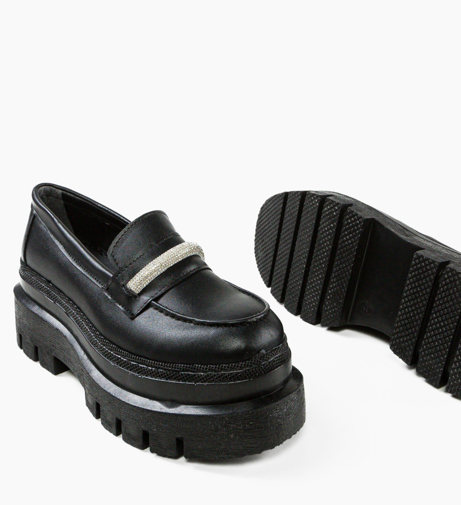 Poze Pantofi Casual Skenara Negri DePurtat