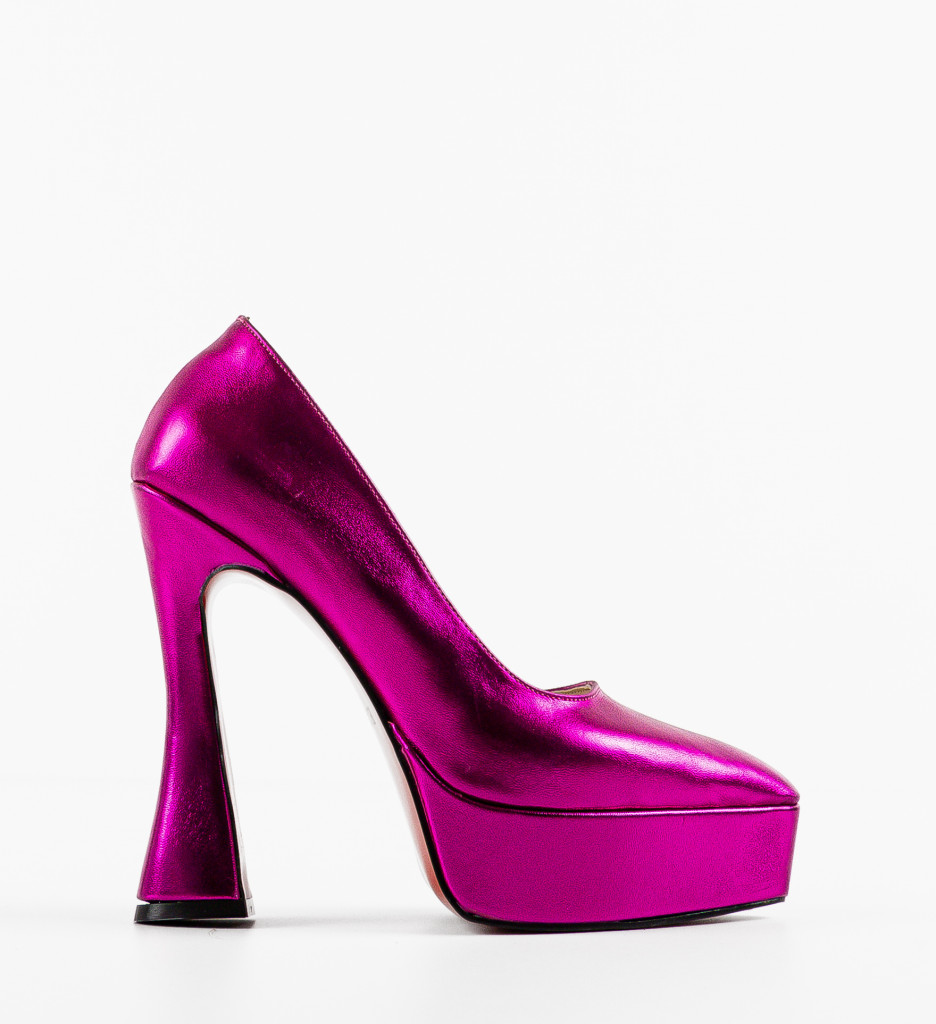 Pantofi dama Alesandro Fuchsia - 3 | YEO