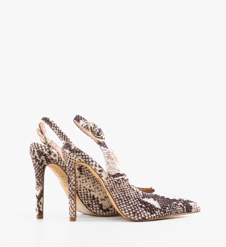 Pantofi dama Alia Animal Print - 2 | YEO