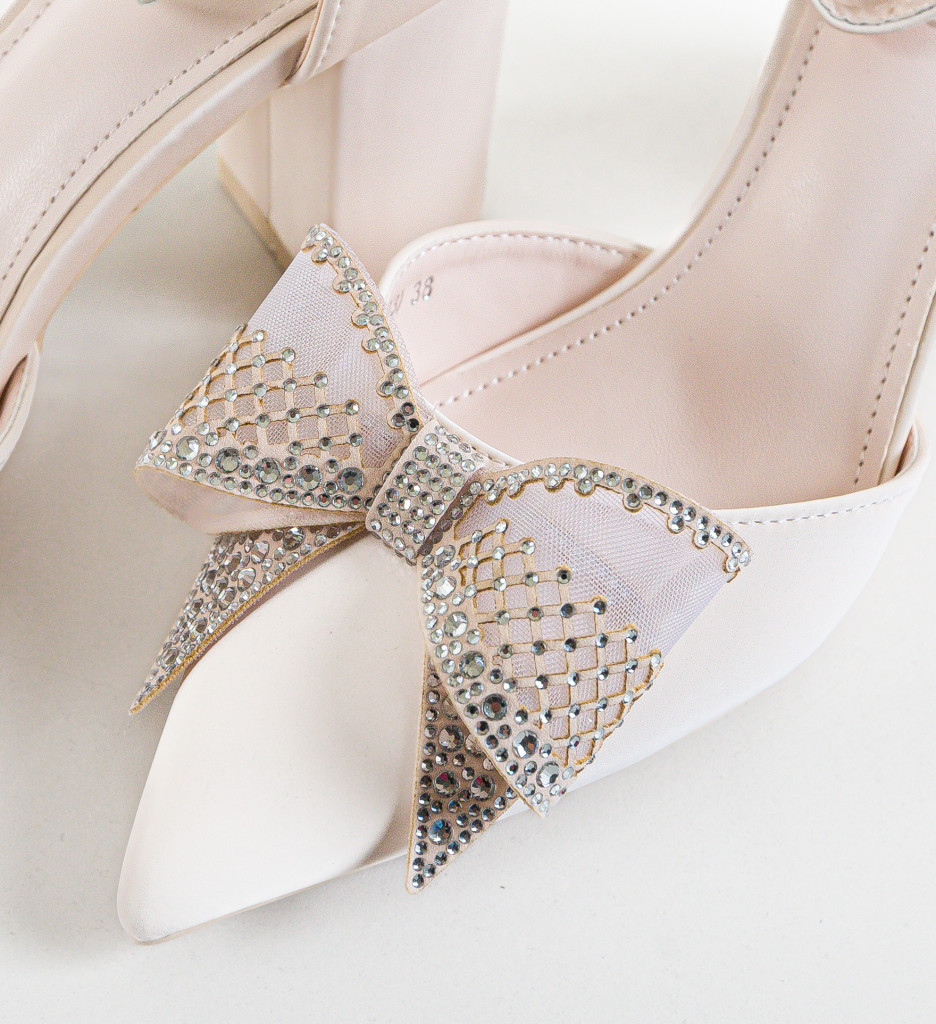 Pantofi dama Anne Bej - 5 | YEO