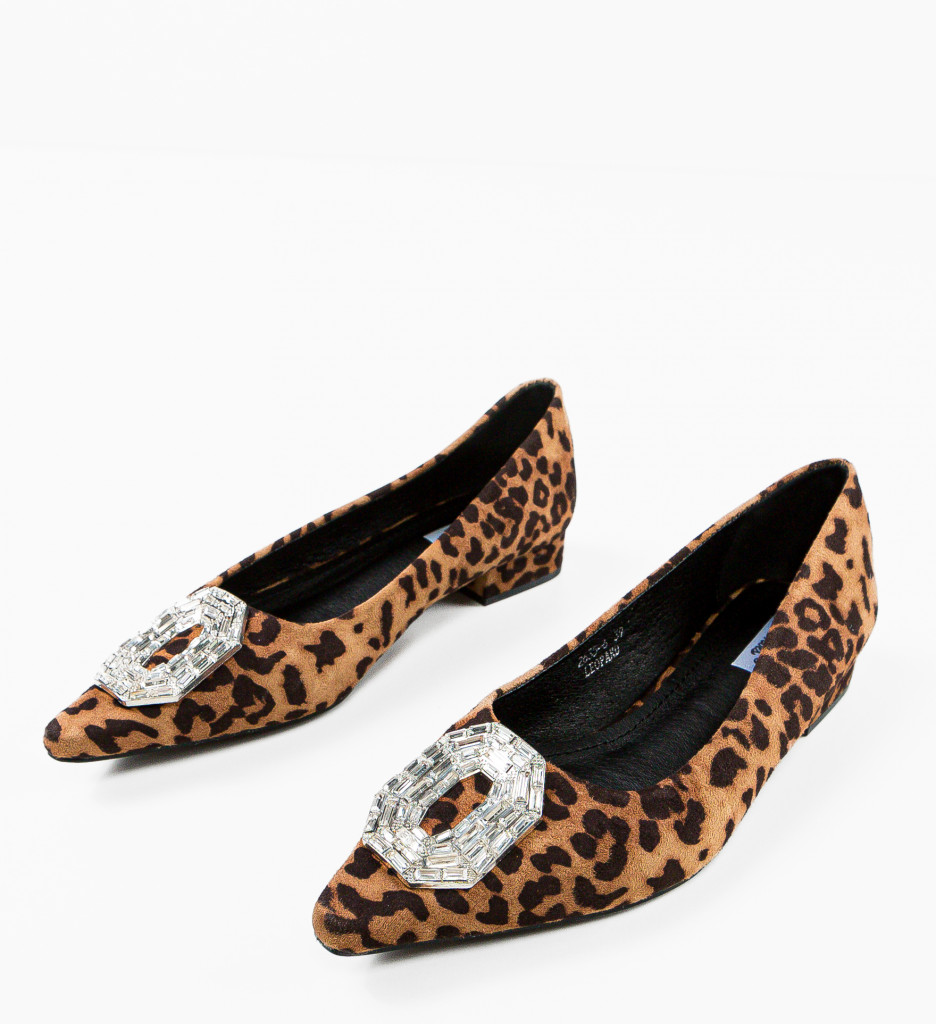 Pantofi dama Bendo Animal Print - 3 | YEO