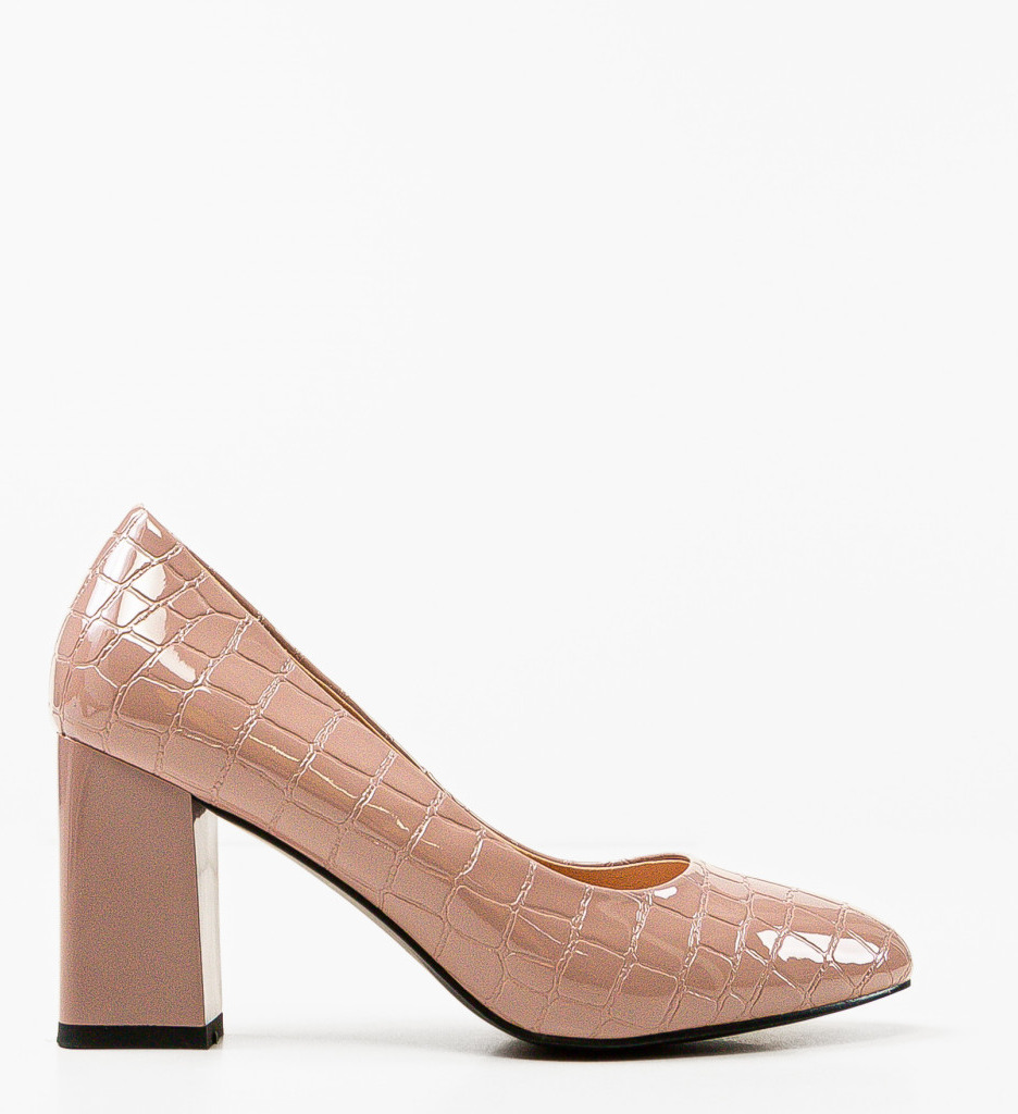 Pantofi dama Bihter Nude - 4 | YEO