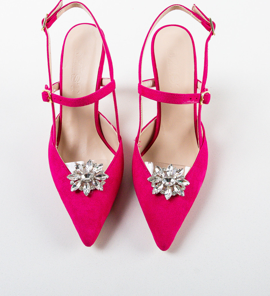 Pantofi dama Bilfox Fuchsia - 5 | YEO