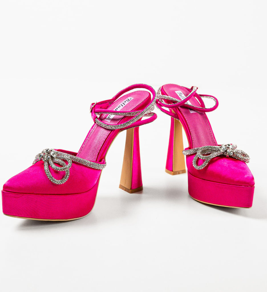 Pantofi dama Camacho Fuchsia - 4 | YEO