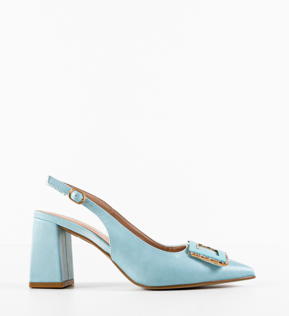 Pantofi dama Gentalya Albastrii - 5 | YEO