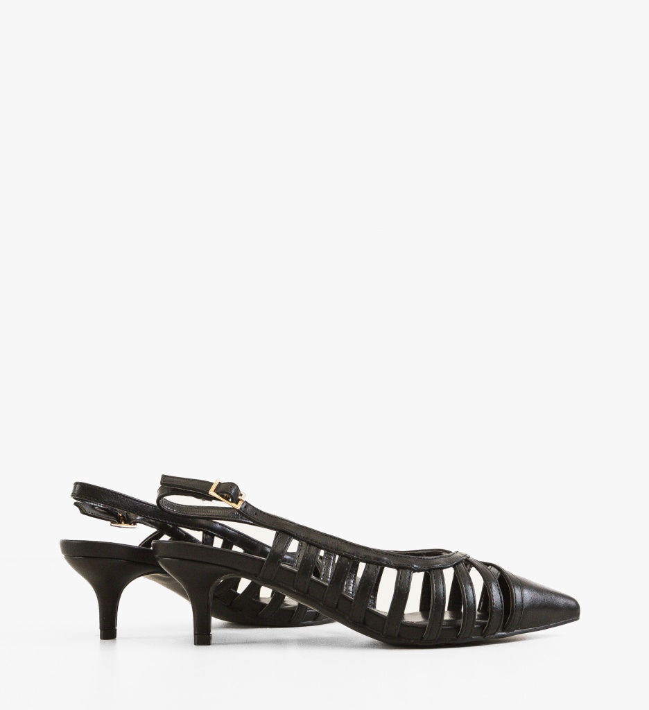 Pantofi dama Glass Negri - 3 | YEO