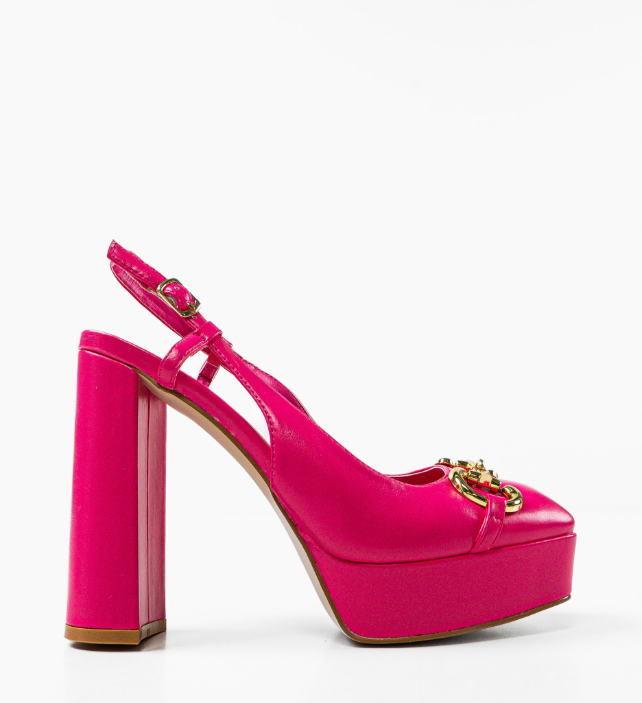 Pantofi dama Glaucia Fuchsia - 4 | YEO