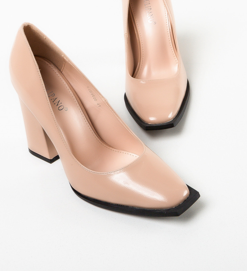 Pantofi dama Haris Nude - 3 | YEO