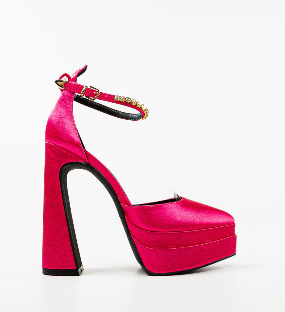 Pantofi dama Leydey Fuchsia - 1 | YEO