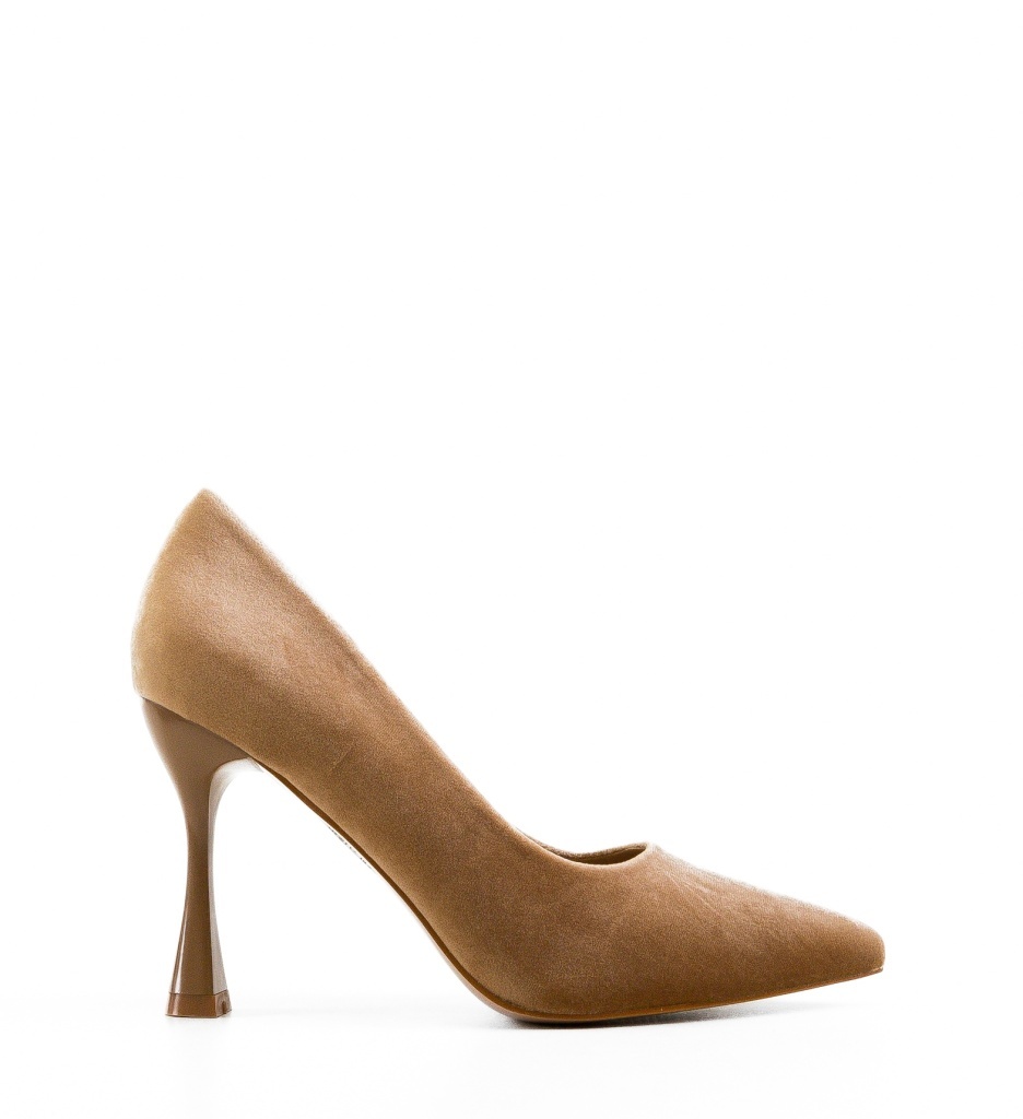 Pantofi dama Monro Bej - 5 | YEO