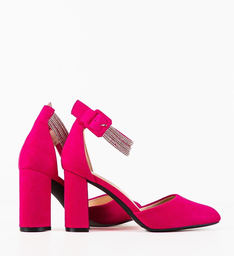 Pantofi dama Nelli Fuchsia - 4 | YEO