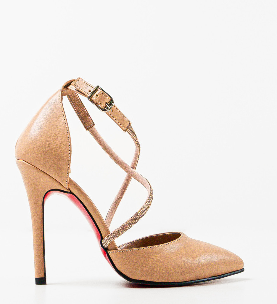 Pantofi dama Onaza Nude - 5 | YEO